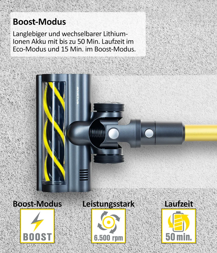 Genius INVICTUS X8 PRO Akkustaubsauger | Set 12-tlg. – Bild 5