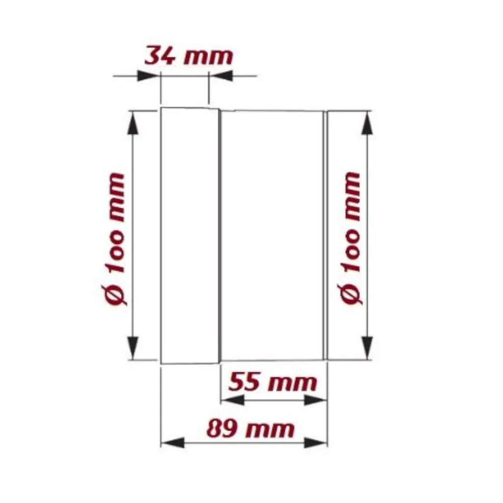 Rohrlüfter Rohrventilator Ø 100 Mm Standard – Bild 3