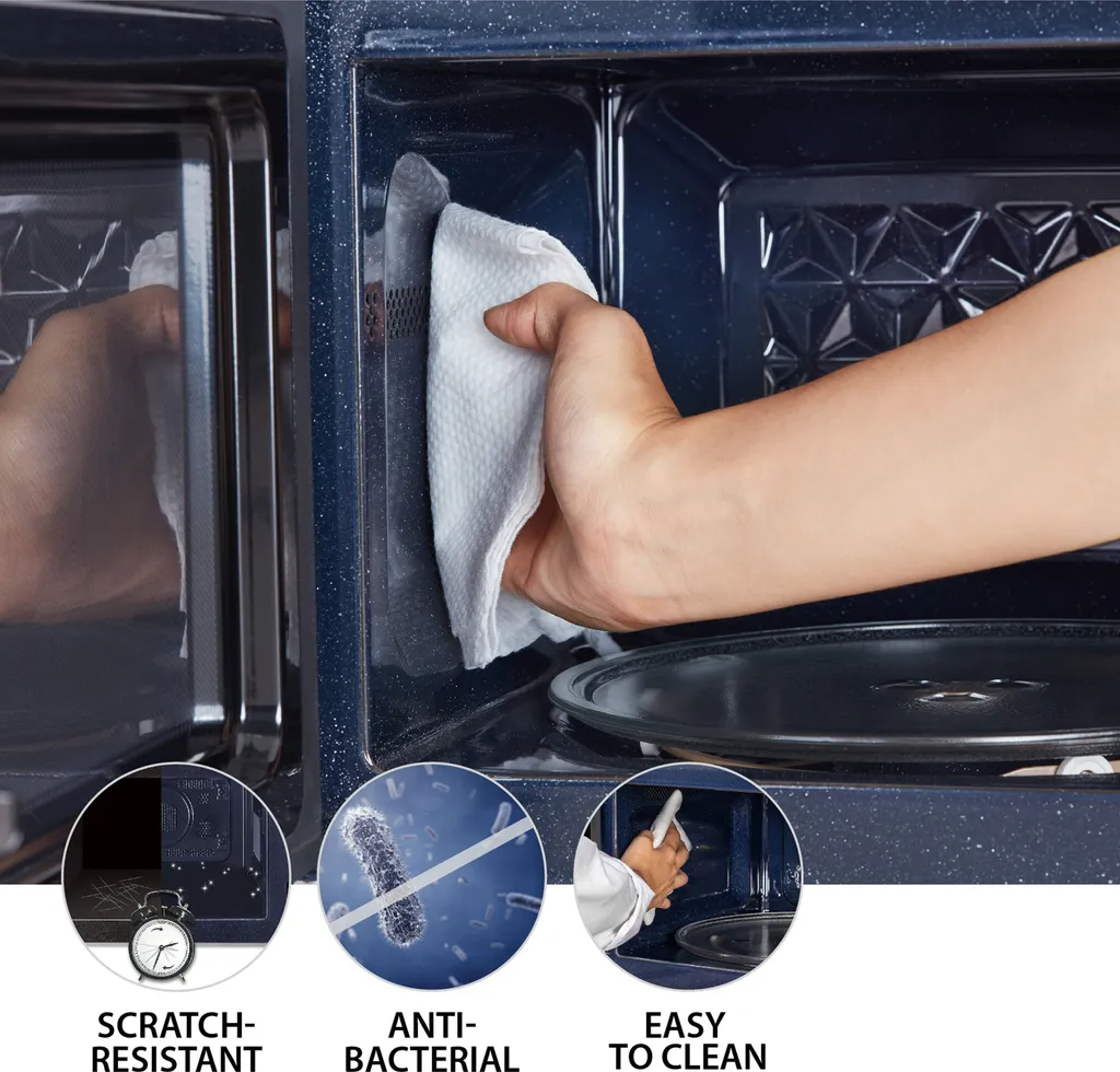 Toshiba MV-AM20T(BK) Schwarz Mikrowelle 20 L 800 W Digitale Steuerung – Bild 6