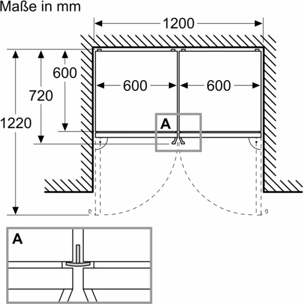 Siemens IQ500, Freistehende Kühl-Gefrier-Kombination Mit Gefrierbereich Unten, 203 X 60 Cm, Edelstahl AntiFingerprint KG39NAIAT – Bild 7