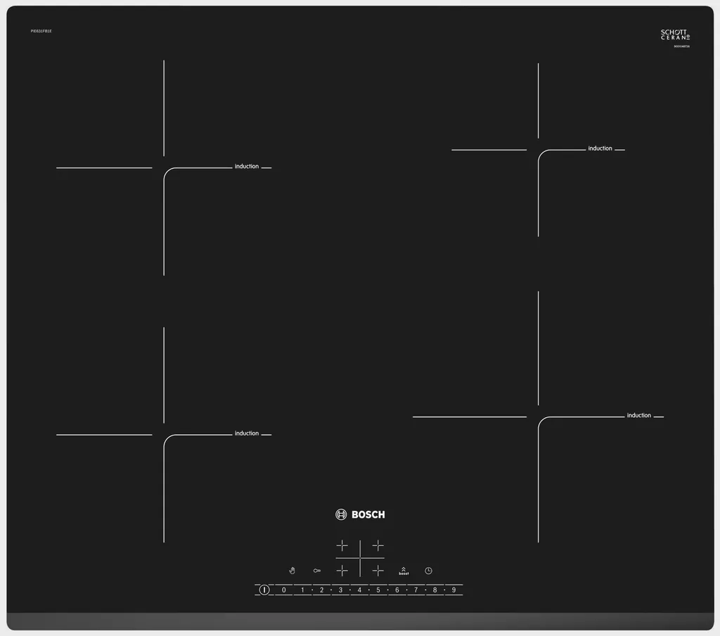 Bosch PIE631FB1E Induktionskochfeld Autark Rahmenlos SCHOTT CERAN® – Bild 11