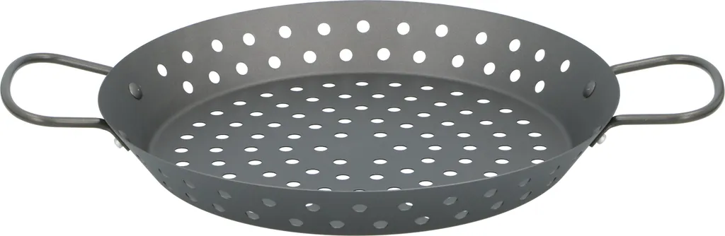 Jamie Oliver Grillpfanne - Antihaft - Mit Griffen - Spülmaschinenfest - Ø 30cm - Kohlenstoffstahl – Bild 3