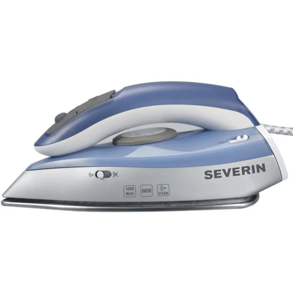 SEVERIN Reise-Dampfbügeleisen BA 3234 Silber / Blau – Bild 17