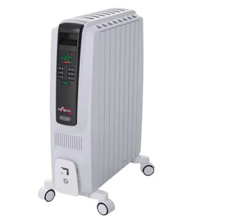 De'Longhi De’Longhi TRD4 0820E, Heizkörper, Flur, Schwarz, Weiß, LCD, 2000 W, 900 W