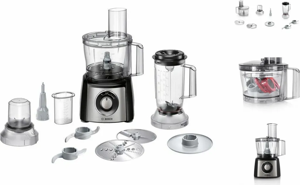 BOSCH MCM3501M MULTI TALENT Mehrzweckroboter - Schwarz / Edelstahl – Bild 8