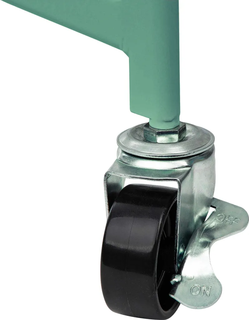 ONVAYA® Servierwagen Silvio | Beistellwagen | Mint | 30,5 X 45 X 77 Cm | 3 Fächer | Multifunktionswagen | Transportwagen | Allzweckwagen | Küchentrolley | Nischenregal – Bild 6