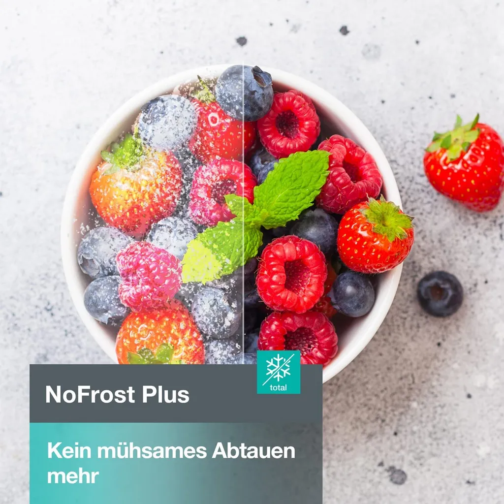 Gorenje NRK 418 ECS4 Kühl-Gefrierkombination - NoFrostPlus - MultiFlow 360° - CrispZone - 256 Liter Gesamtvolumen: Kühlteil 171 L / Gefrierteil 85 L - LED-Innenbeleuchtung - CrispZone - EasyTray – Bild 7