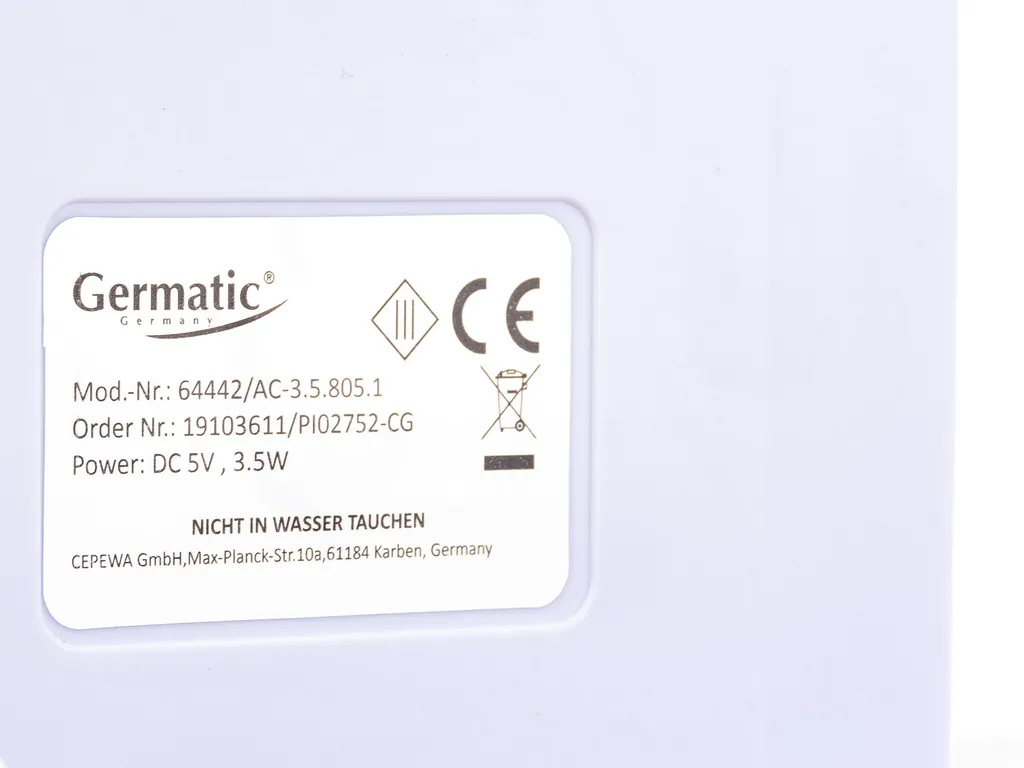 Cepewa Mini Klimaanlage,USB Stromanschluß,Luftkühler,7 LED Farbstufen – Bild 8