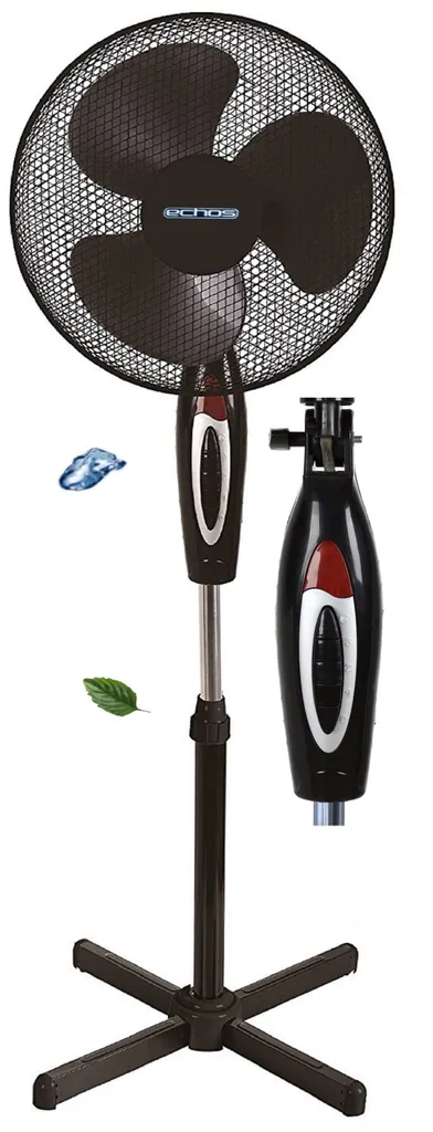 Echos Standventilator | Oszilierender Ventilator | Windmaschine | 40 Watt | 41 Cm Ø – Bild 3