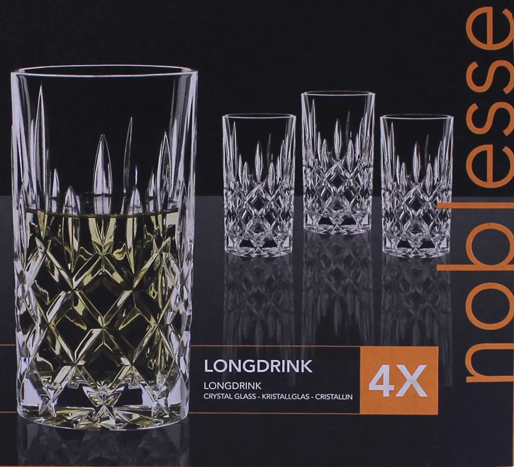 Nachtmann 0089208-0 Noblesse Longdrinkbecher, 375 Ml, 14,8 Cm, Klar (4er Pack) – Bild 10
