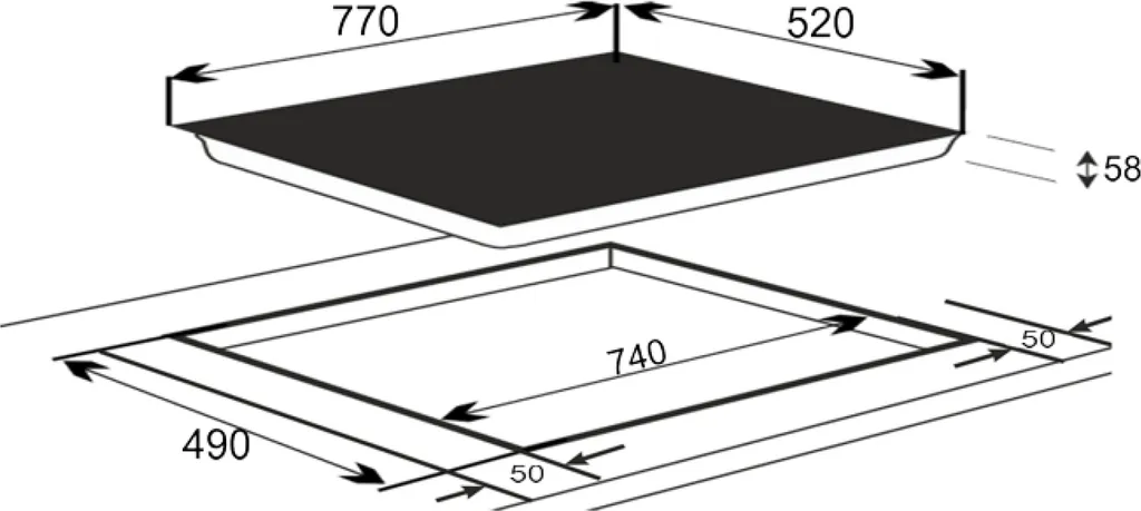 Exquisit Induktionskochfeld EKI 802-19 S | Timer | Restwärmeanzeige | Schwarz – Bild 6