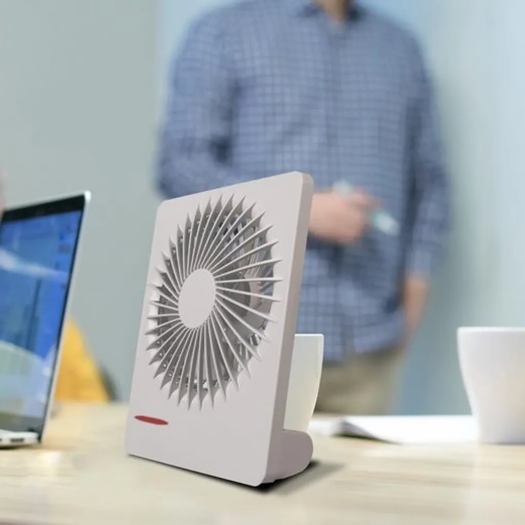 BIGTREE Tischventilator Leiser USB Tischventilator Wiederaufladbarer Ventilator – Bild 7