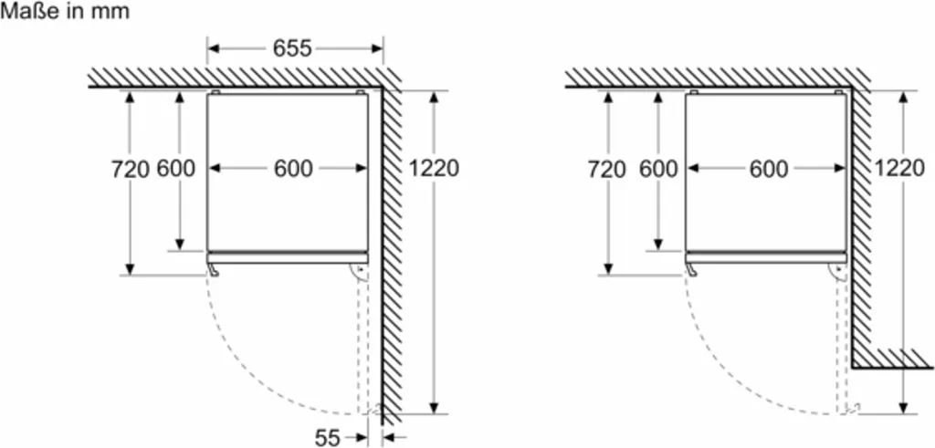 Siemens IQ500, Freistehende Kühl-Gefrier-Kombination Mit Gefrierbereich Unten, 203 X 60 Cm, Edelstahl AntiFingerprint KG39NAIAT – Bild 10