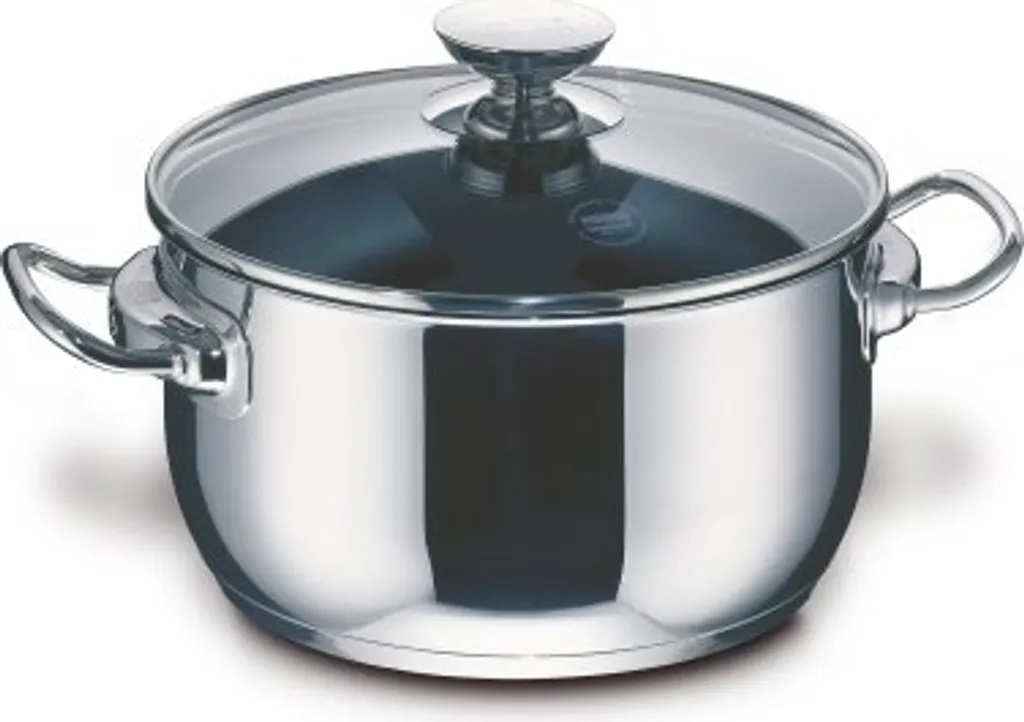 Berndes Injoy Special Edition Kochtopf Mit Glasdeckel, Topf Mit Deckel, Antihaftversiegelung, Edelstahl, Silber / Schwarz, Ø 20 Cm, 063241 – Bild 3