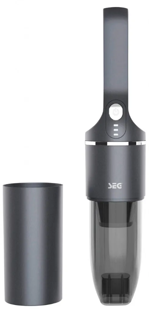 SEG Design-Akku-Handstaubsauger VC828 E Autosauger Minisauger Akku Staubsauger Anthrazit – Bild 3
