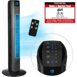 Turmventilator Mit Fernbedienung Leise 80 Cm Ventilator Timer Säulenventilator