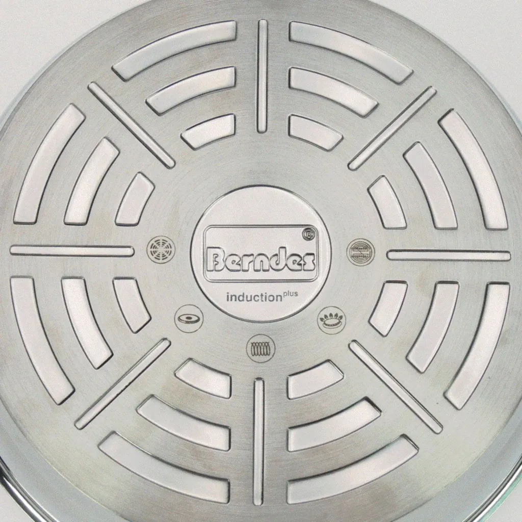 Berndes Injoy Special Edition Kochtopf Mit Glasdeckel, Topf Mit Deckel, Antihaftversiegelung, Edelstahl, Silber / Schwarz, Ø 20 Cm, 063241 – Bild 2