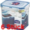 Lock & Lock Multifunktionsboxen - Die Frischhaltebox HPL808 6 X Set