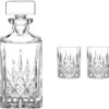 Nachtmann 0091899-0 Noblesse Whisky-Set, 1 X Karaffe/Dekanter + 2 X Whisky-Becher, Klar (1 Set)