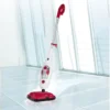 MAXXMEE Dampfbesen 1300W Weiß/rot