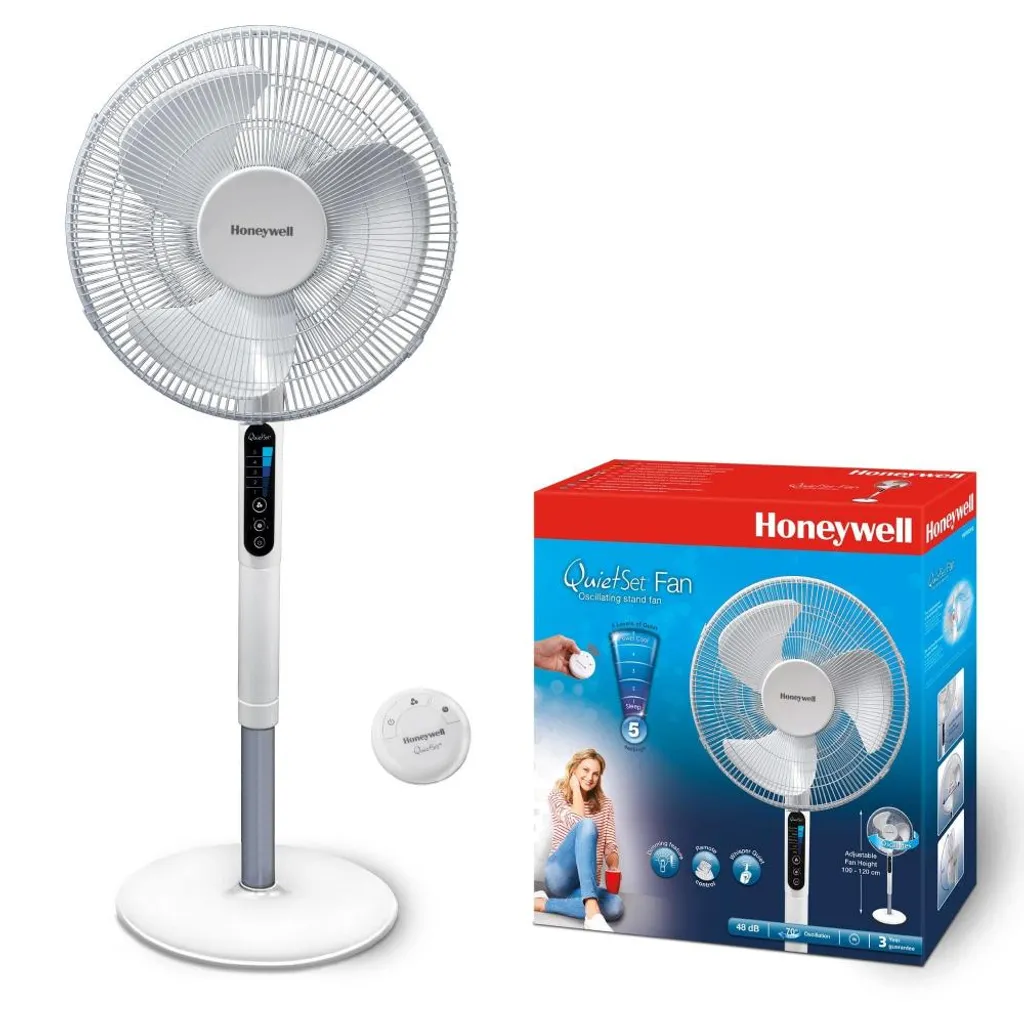 Honeywell HSF600WE4 Moderner QuietSet Standventilator "sehr Gut" – Bild 8