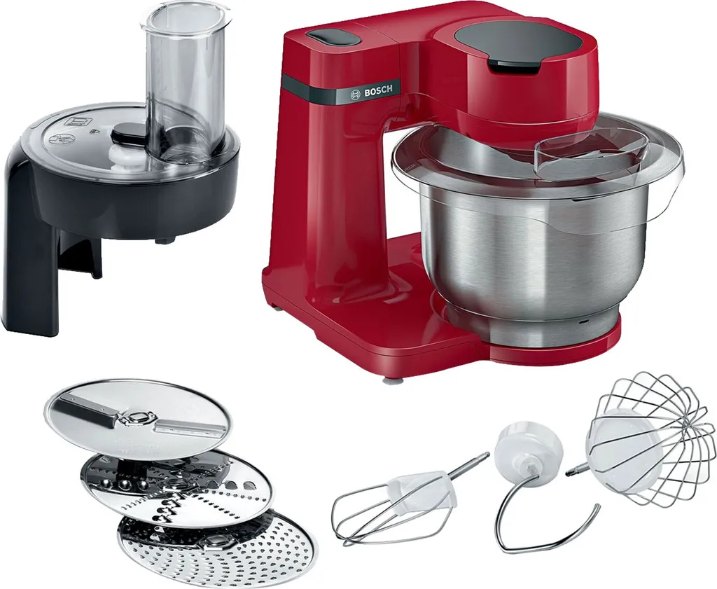 Bosch Serie 2 MUMS2ER01 Küchenmaschinen - Rot – Bild 8