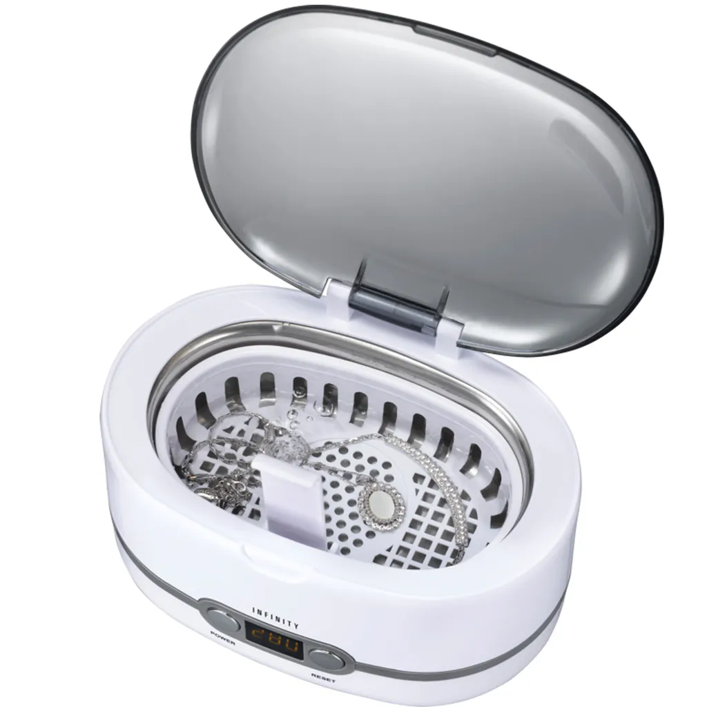 Melissa „INFINITY“ 16800031 UV-Sterilisator Ultraschall ReinigerDigitaler Ultraschallreiniger Reinigungsgerät Mit Timer Für Brillen Schmuck, 600ml – Bild 3