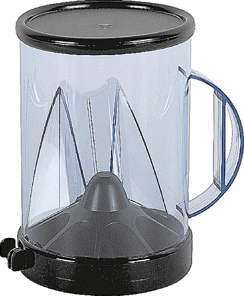 GSD Kaffeedosierer DOSO, Kunststoff, ø 12 Cm, Höhe 19 Cm, Schwarz/klar – Bild 2