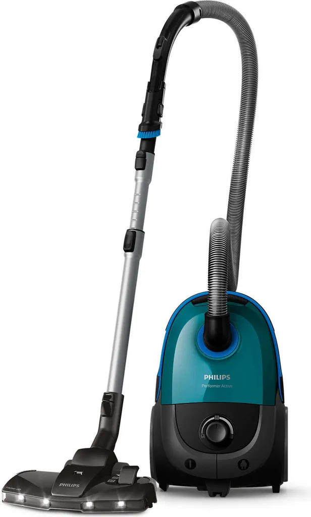 Philips Performer Active Beutel Staubsauger, Allergiefilter, 99.9 % Staubaufnahme, 900 W, Türkis (FC8580/09) – Bild 3