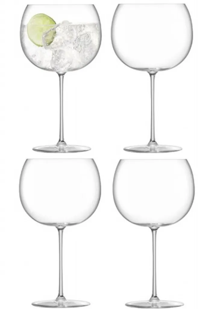 LSA Bargläser Borough 680 Ml Glas Transparent 4-tlg