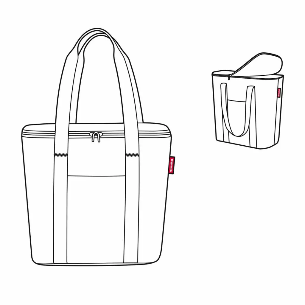 Reisenthel Coolerbag Kühltasche Einkaufstasche Thermo Tasche Shopper, Farbe:Twist Blue – Bild 5