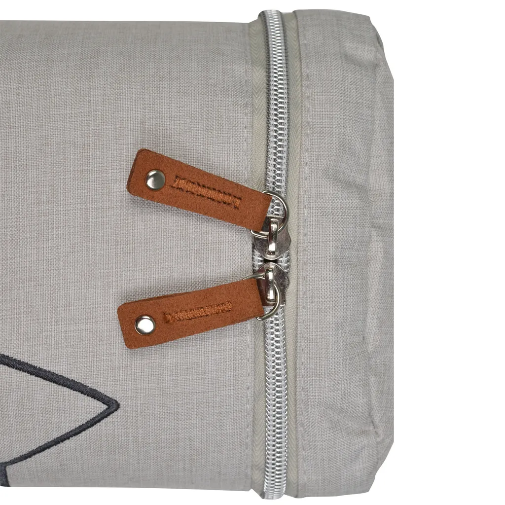 Cangaroo Thermotasche Charlie Thermobox Für 2 Babyflaschen Reißverschluss Griff Hellgrau – Bild 5