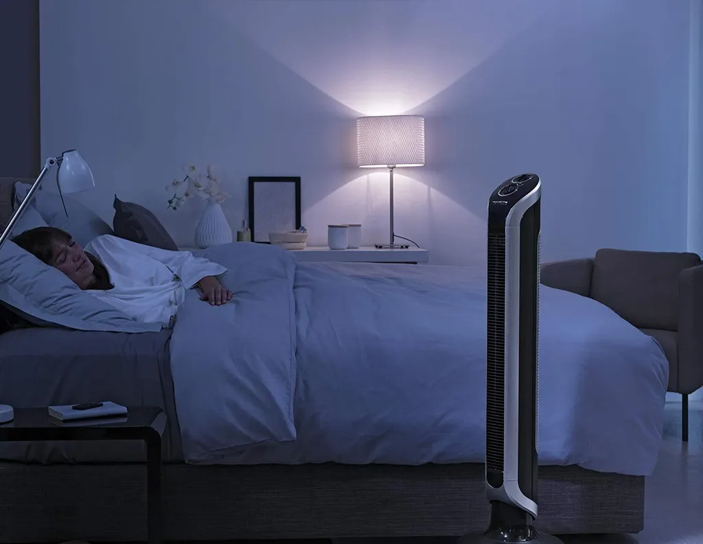 Rowenta VU 6670 F0 Turmventilator Schwarz/silber – Bild 19