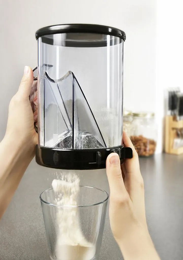 GSD Kaffeedosierer DOSO, Kunststoff, ø 12 Cm, Höhe 19 Cm, Schwarz/klar – Bild 3