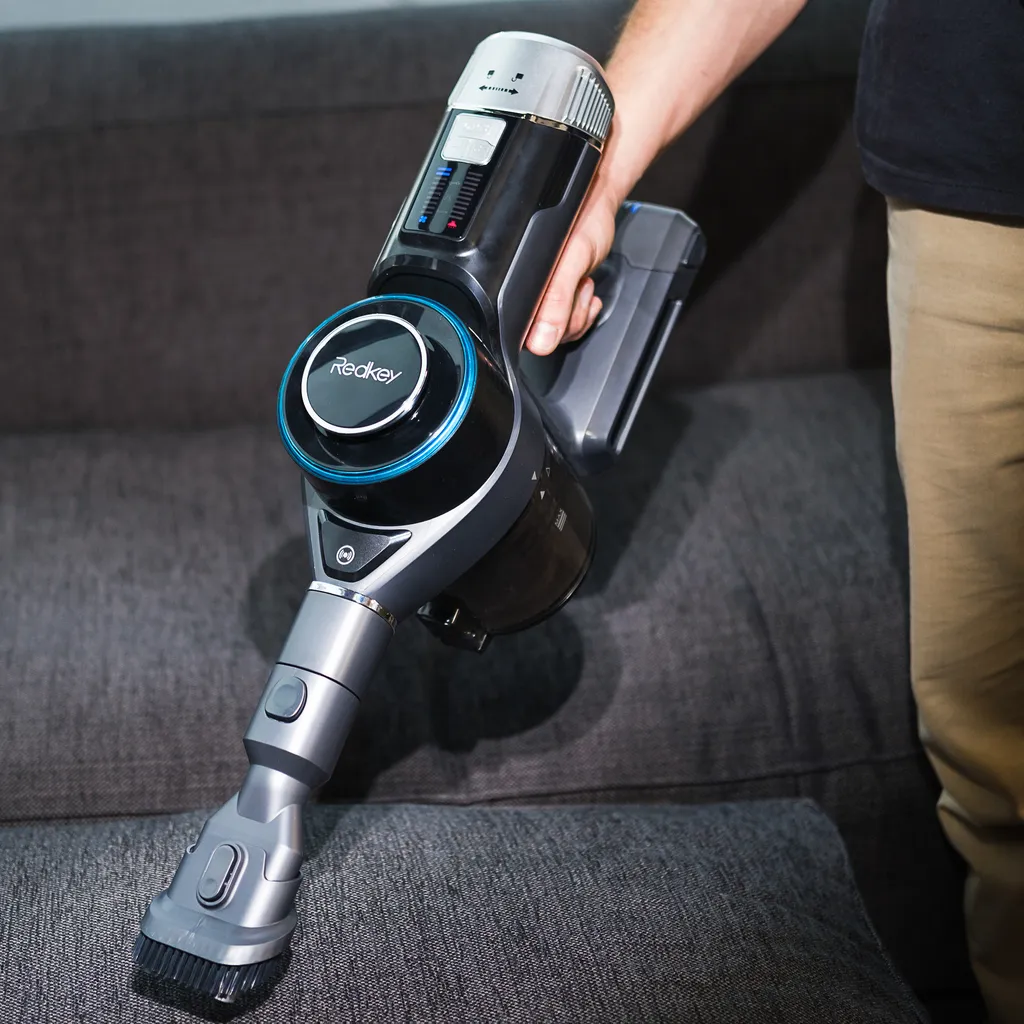 REDKEY F10 Beutelloser Akku-Handstaubsauger, 400 Watt, Cyclon-Filter – Bild 8