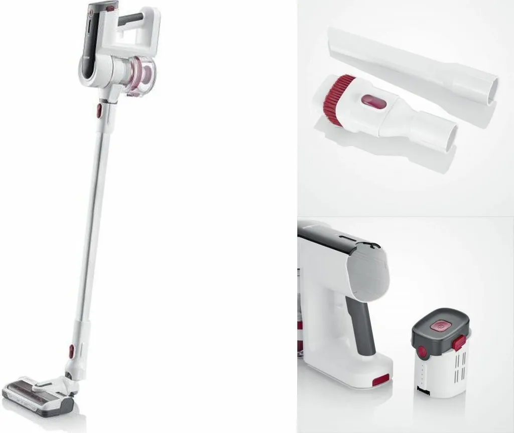 Severin HV 7166 - Akku-Stielstaubsauger - Weiß – Bild 14