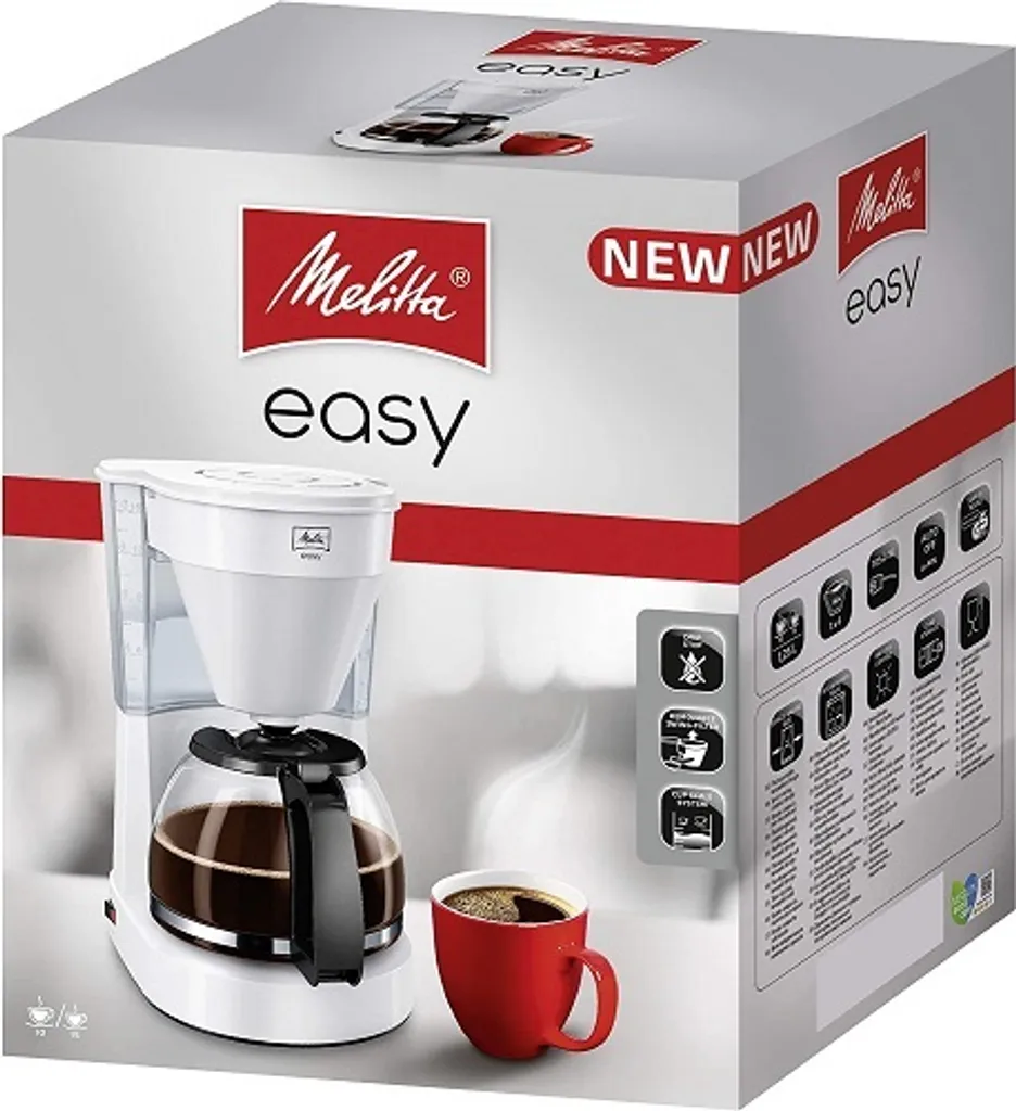Melitta Kaffeemaschine "EASY II" Weiß Für 10 Tassen – Bild 3
