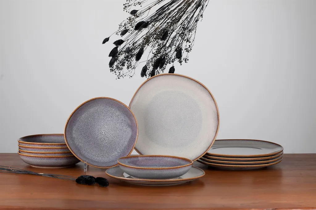 Like. By Villeroy & Boch Lave Beige Tafelservice Für 6 Personen 12-teilig