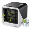 Cool Air Mobiles Klimagerät Verdunstungskühler LED Mini Air Cooler Klimaanlage Klimagerät Luftkühler Befeuchter Ventilator