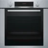 Bosch Einbaubackofen HBA3140S0 Backofen - Autark, Teleskopauszug, 3D-Heißluft