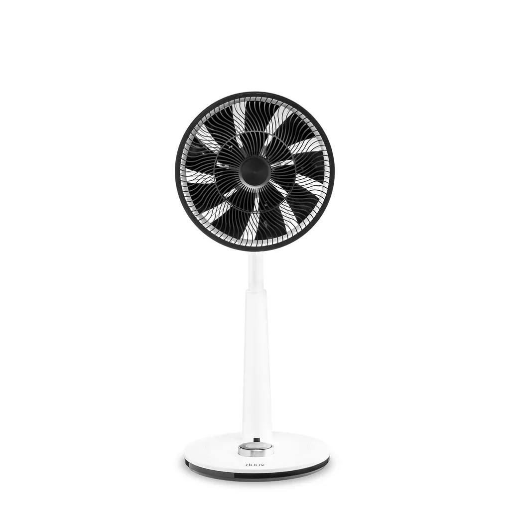 Duux Whisper White Standventilator Leise Steuerbar Mit Fernbedienung - Standventilator Höhenverstellbar (76-95cm) - Mit 26 Geschwindigkeitsstufen & Timer-Funktion Für Ein Komfortables Raumklima – Bild 4