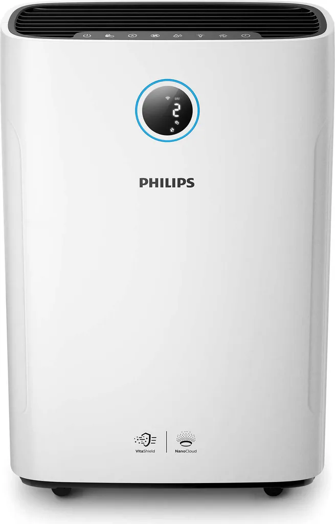 Philips 2-in-1 Luftreiniger Und Befeuchter Series 2000i Smart Mit App-Steuerung, HEPA-Filter, Bis Zu 85 M², Weiß (AC2729/10) – Bild 2