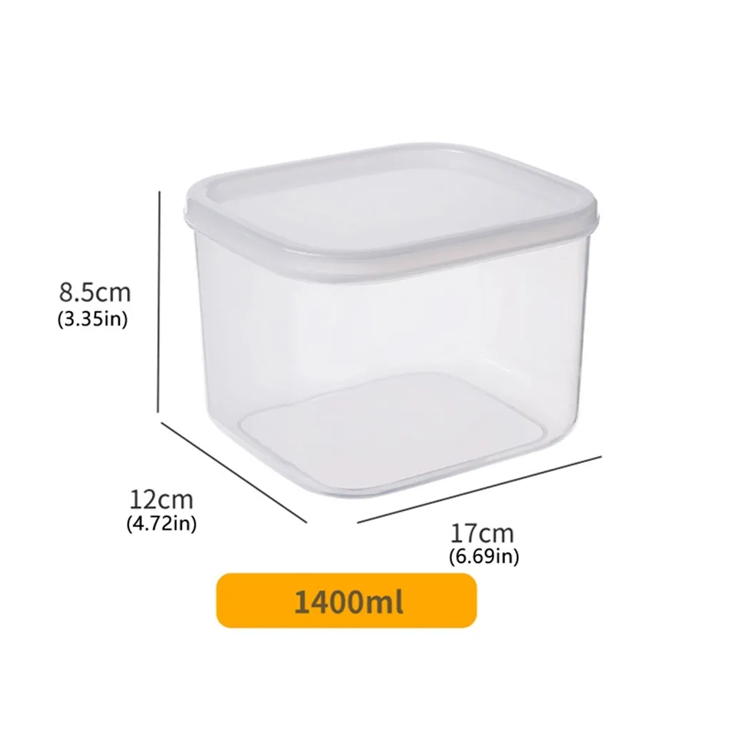 4 Stück/Set Lebensmittel Frisch Aufbewahren Aufbewahrungsbox Lebensmittelbehälter Frischhaltedosen Küchenaufbewahrung Mit Deckel,Mikrowellen- Und Spülmaschinengeeignet – Bild 10