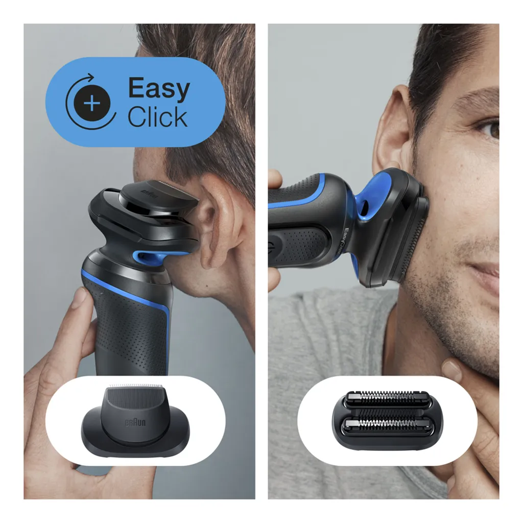 Braun Series 5s Rasierer Herren, Elektrorasierer Mit 3 Flexiblen Klingen, Präzisionstrimmer – Bild 9