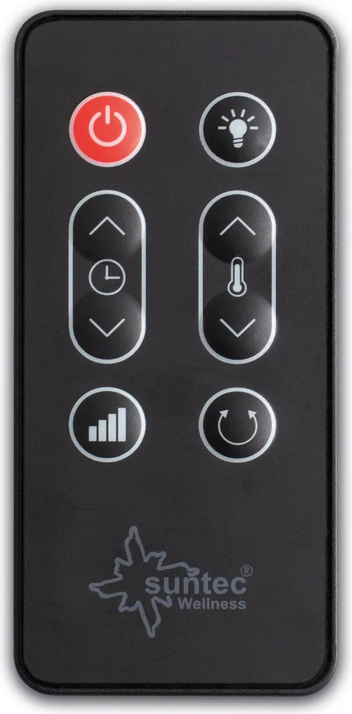 SUNTEC Heizlüfter Heat PTC 2000 Flame - Leise Heizturm Inkl. Fernbedienung Timer 2000 Watt | Elektro Heiztower Mit Thermostat 2 Heizstufen | Elektroheizung Kaminfeueroptik | Elektrische Wärme 15-35 °C – Bild 7