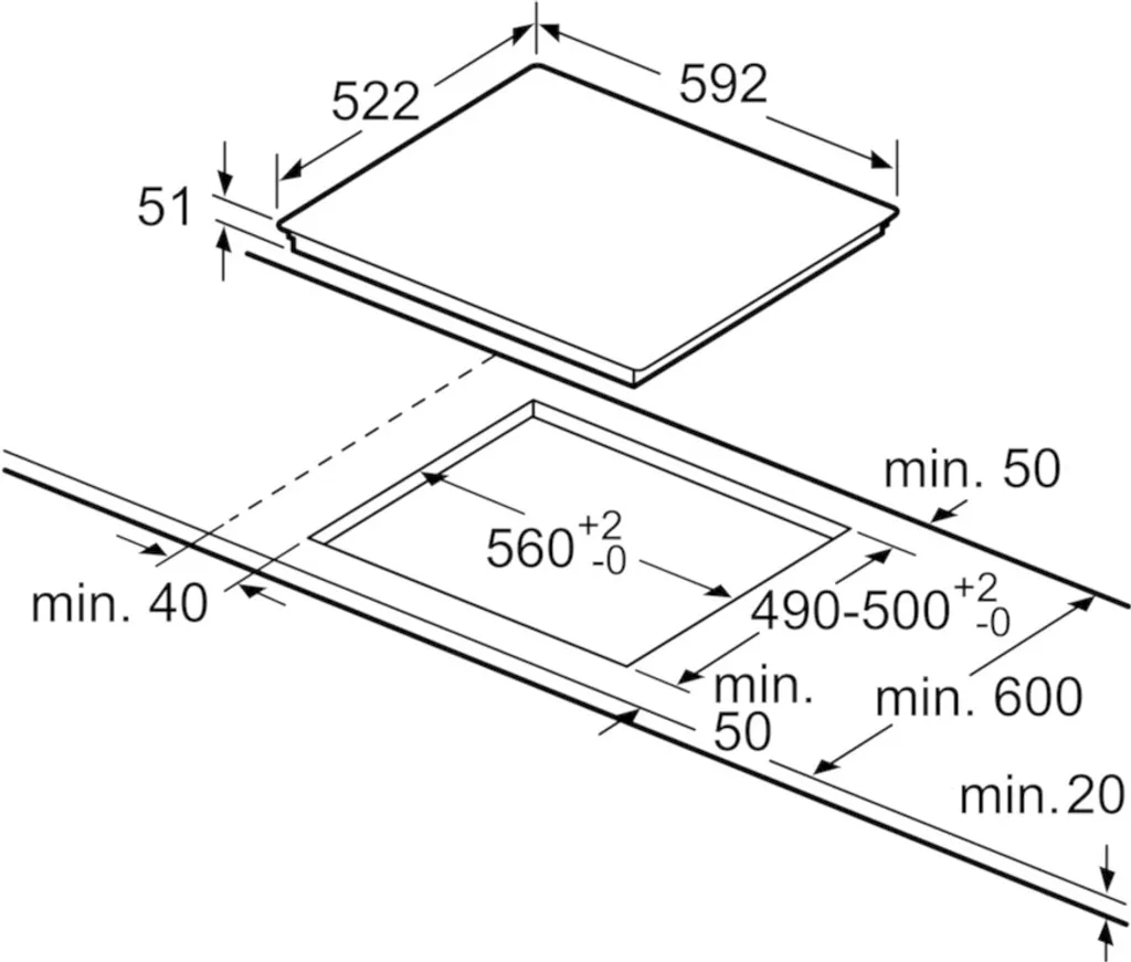 Bosch PIE631FB1E Induktionskochfeld Autark Rahmenlos SCHOTT CERAN® – Bild 17