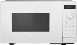 Siemens FF023LMW0 IQ300 Mikrowelle, 44 X 26 Cm, 800 Watt, Drehteller 27 Cm, Türanschlag Links, CookControl7 Automatikprogramme, Favoritentaste