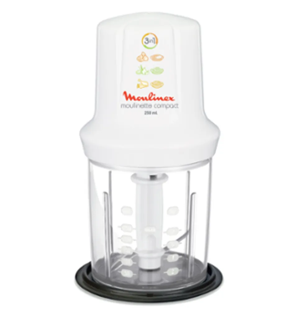 Moulinex DJ3051, 0,25 L, Weiß, 350 W