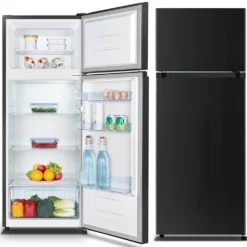 PKM Kühl-Gefrierkombination Kühlschrank GK 212.4 N3 B Schwarz 206 L 4****