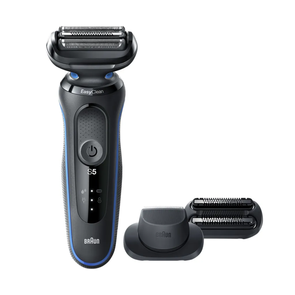 Braun Series 5s Rasierer Herren, Elektrorasierer Mit 3 Flexiblen Klingen, Präzisionstrimmer – Bild 5